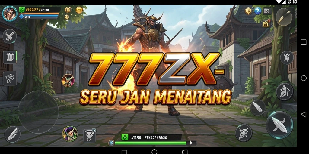 Tampilan gameplay 777ZX yang menegangkan dan strategis.