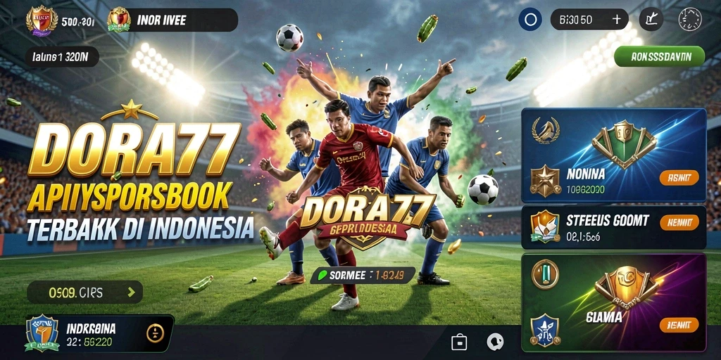 Tampilan menarik dari gameplay DORA77 dengan berbagai taruhan olahraga.