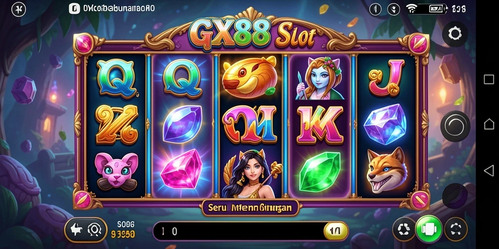 Gameplay seru GX88 dengan berbagai mesin Slot menarik.