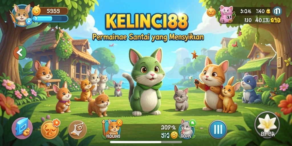 Screenshot gameplay KELINCI88 yang menunjukkan keseruan bermain.