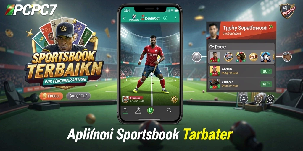 Tampilan gameplay PCPC7 yang menarik untuk penggemar Sportsbook.