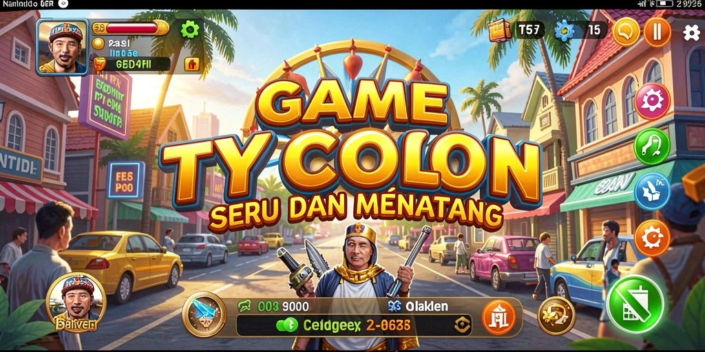 Tampilan gameplay menawan dan seru dalam T6.