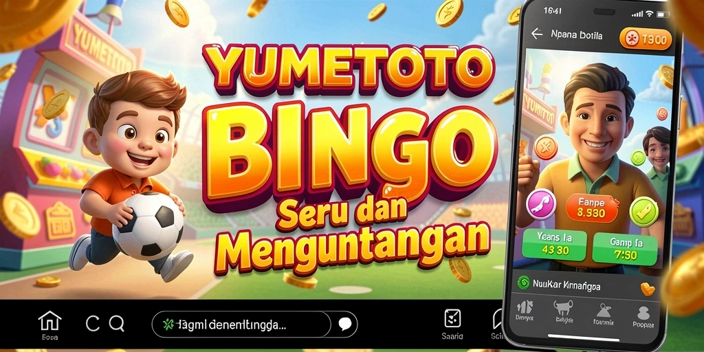 Tampilan gameplay YUMETOTO yang seru dalam permainan Bingo.